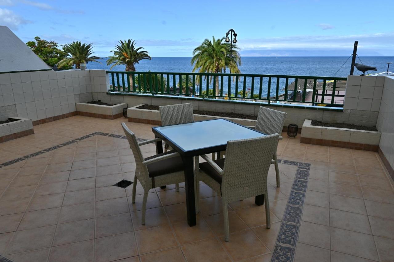 1St Line Sea View - Plaza Lägenhet Puerto de Santiago  Exteriör bild